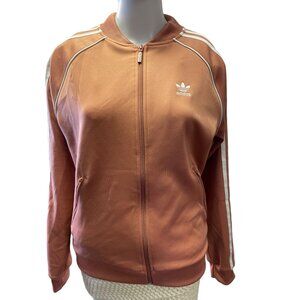 Adidas Women's Pink Zipper up Jacket/Activewear Sweater Size S SKU 2871